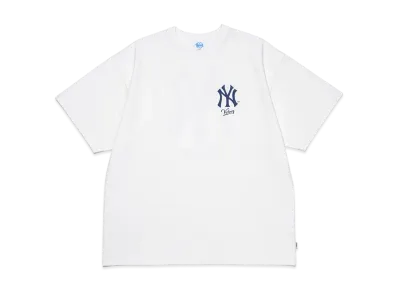 KEBOZ x MLB New York Yankees Logo S/S Tee "White"