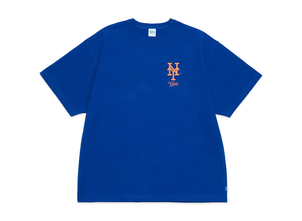 KEBOZ x MLB New York Mets Logo S/S Tee "Blue"