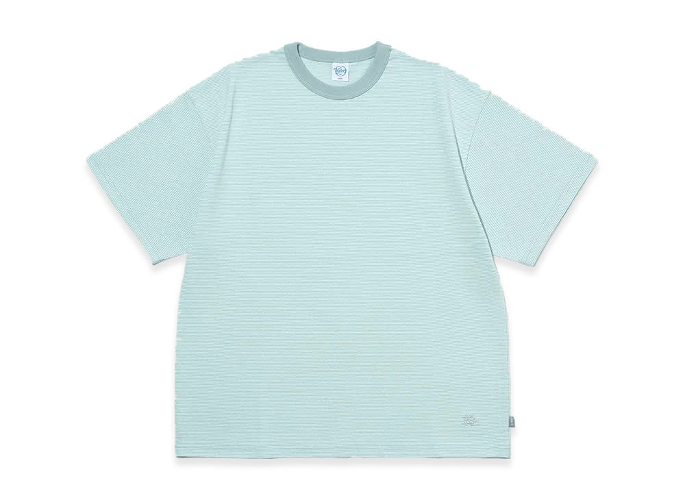KEBOZ Single Border S/S Tee "Blue Mint"