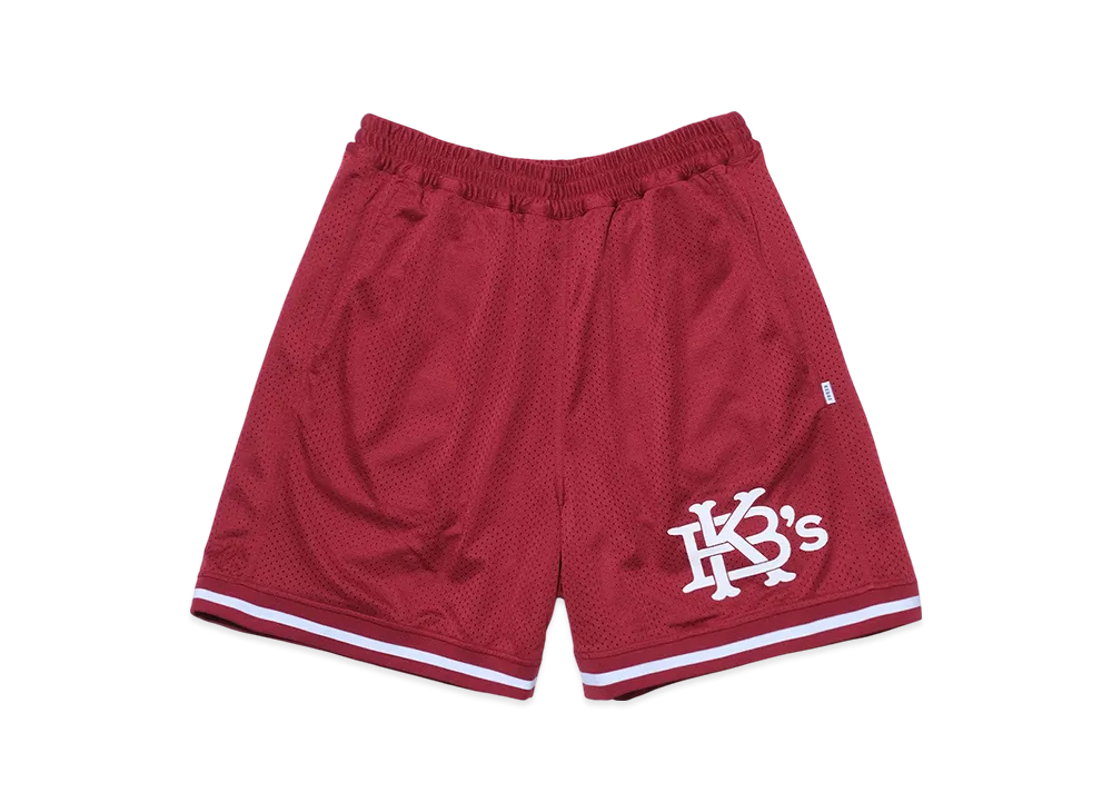 KEBOZ EFG Mesh Shorts "Burgundy"