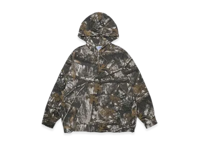 KEBOZ Real Tree Camo Half Zip Hooded Shirt "Real Tree Camo"