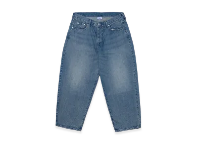 KEBOZ Damaged Baggy Denim Pants "Blue"