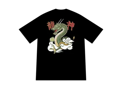 Kazedensetsu Bukkomi no Taku Ryuuzin T-Shirt "Black"