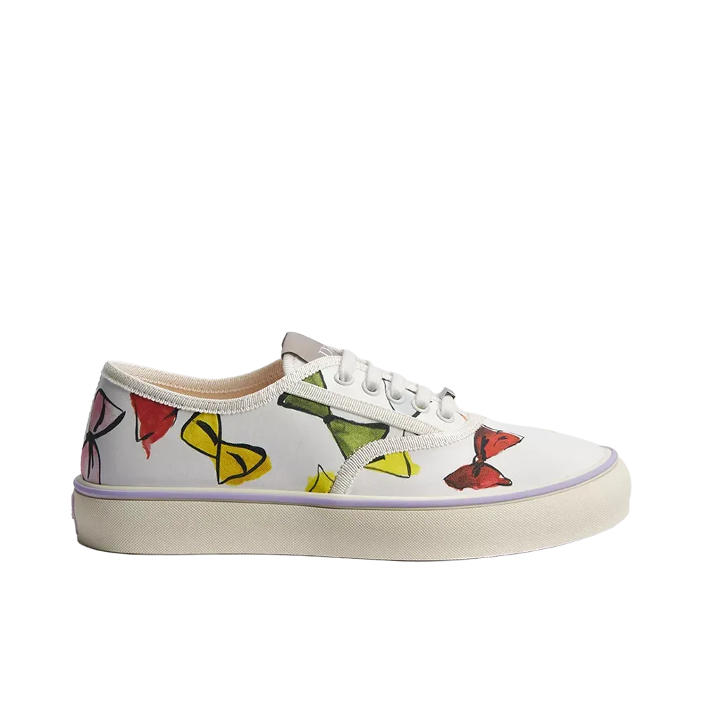 Dior Women's Saltwind Sneaker Dior Bows Technical Twill "Multi Color"