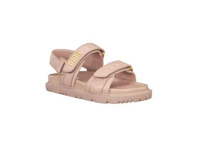Dior Dioract Sandal Quilted Cannage Calfskin "Nude"