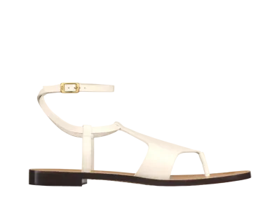Dior Women's Dioriviera Dior Sun Thong Sandal Calfskin "White"