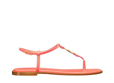 Dior Women's Dioriviera C'est Dior Thong Sandal Calfskin "Coral"