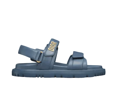 Dior Dioract Sandal Lambskin "Pastel Midnight Blue"