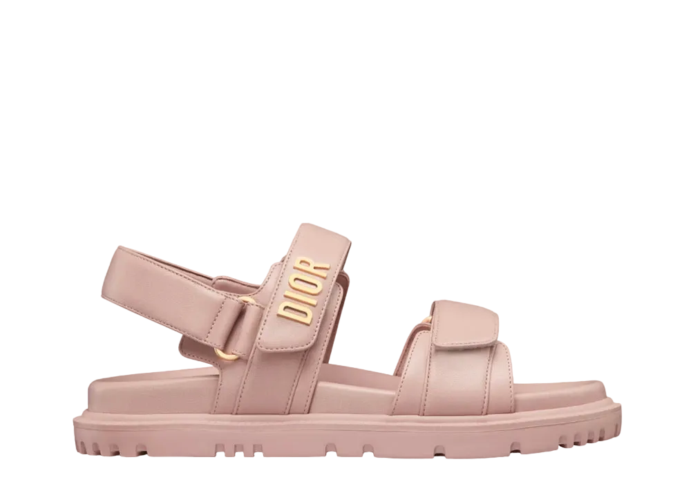 Dior Dioract Sandal Lambskin "Nude Pink"