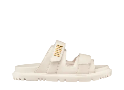 Dior Dioract Slide Lambskin "White"