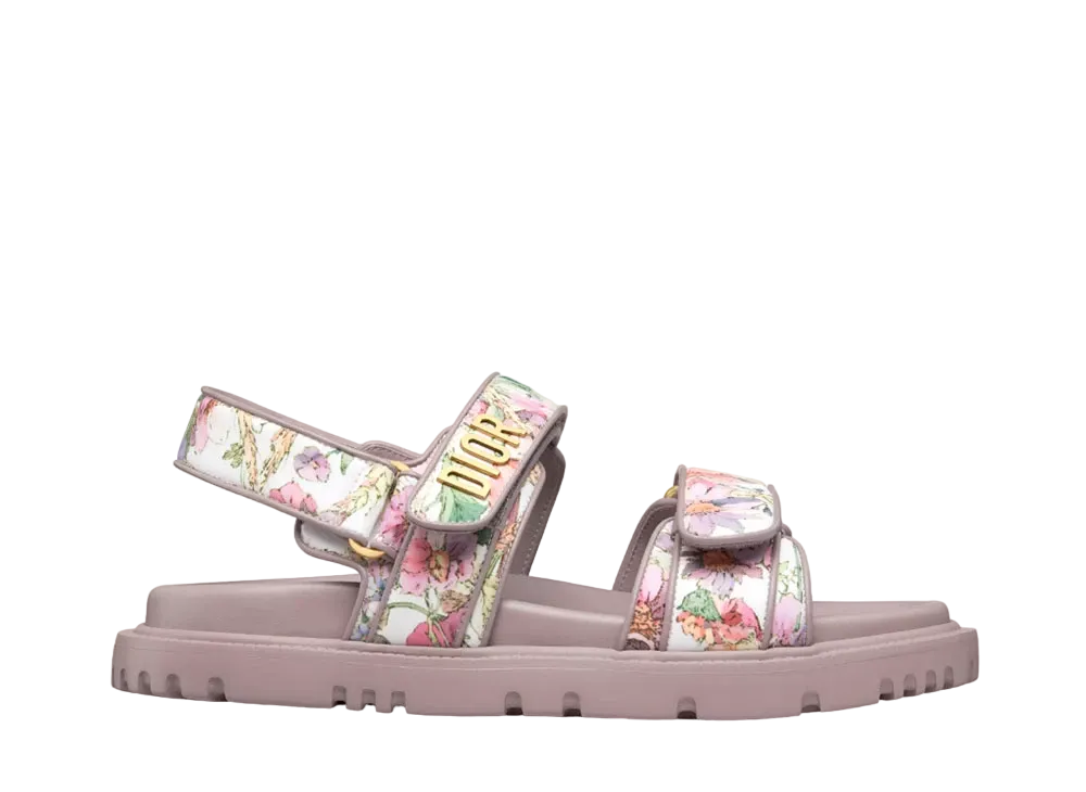 ディオール ディオールアクト サンダル ディオール キャトルセゾン エテ テクニカル ファブリック "ホワイト/マルチカラー" KCQ868QSF_S09V