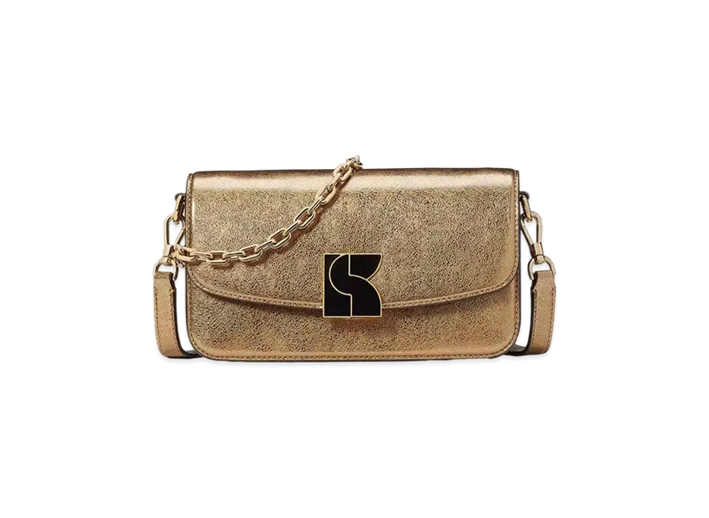 kate spade Dakota Metallic Small Crossbody "Gold"