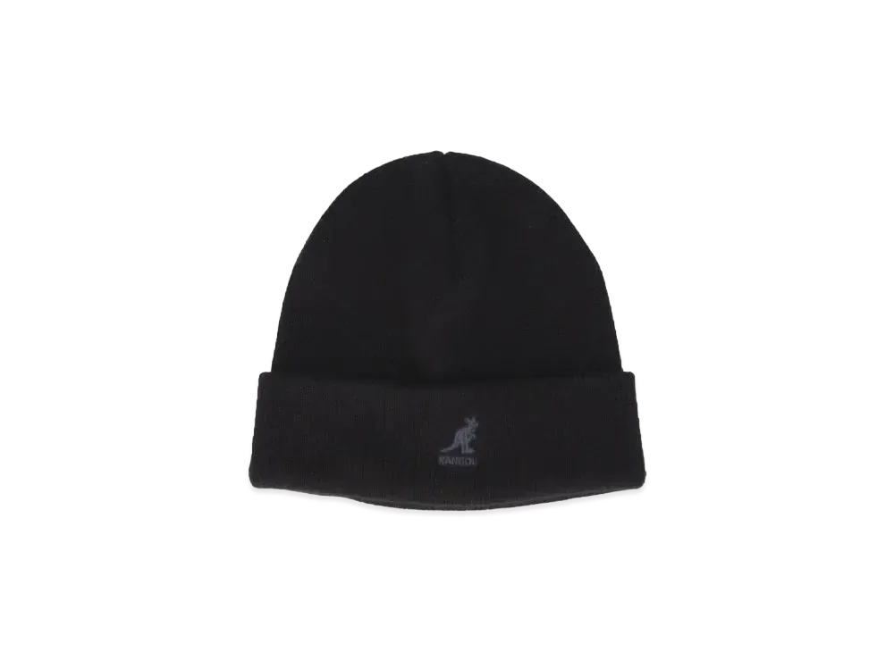 Kangol Acrylic Cuff Pull-On "Black/Black"