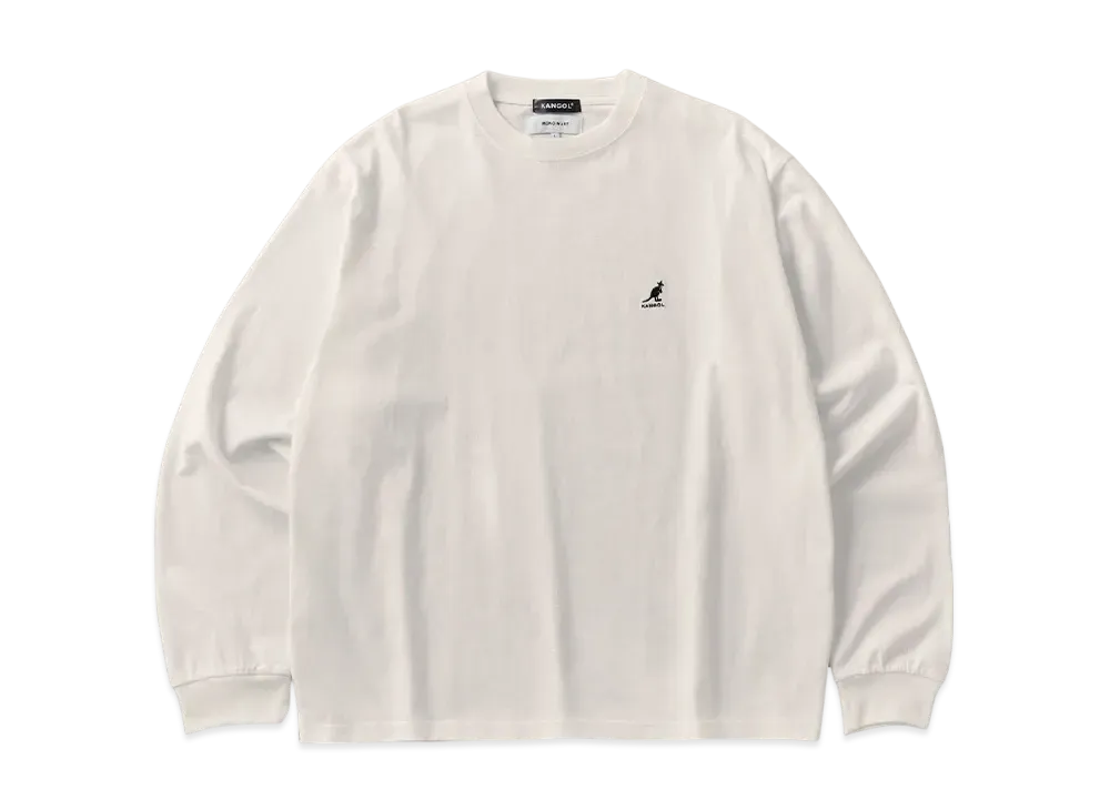 Kangol MONO-MART Exclusive Logo Oversize LS Tee "Off White"