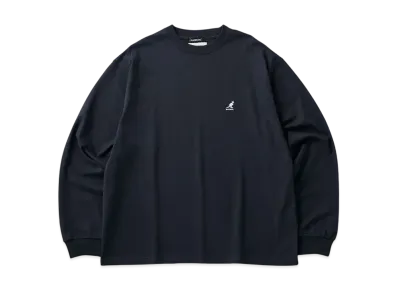 Kangol MONO-MART Exclusive Logo Oversize LS Tee "Dark Navy"