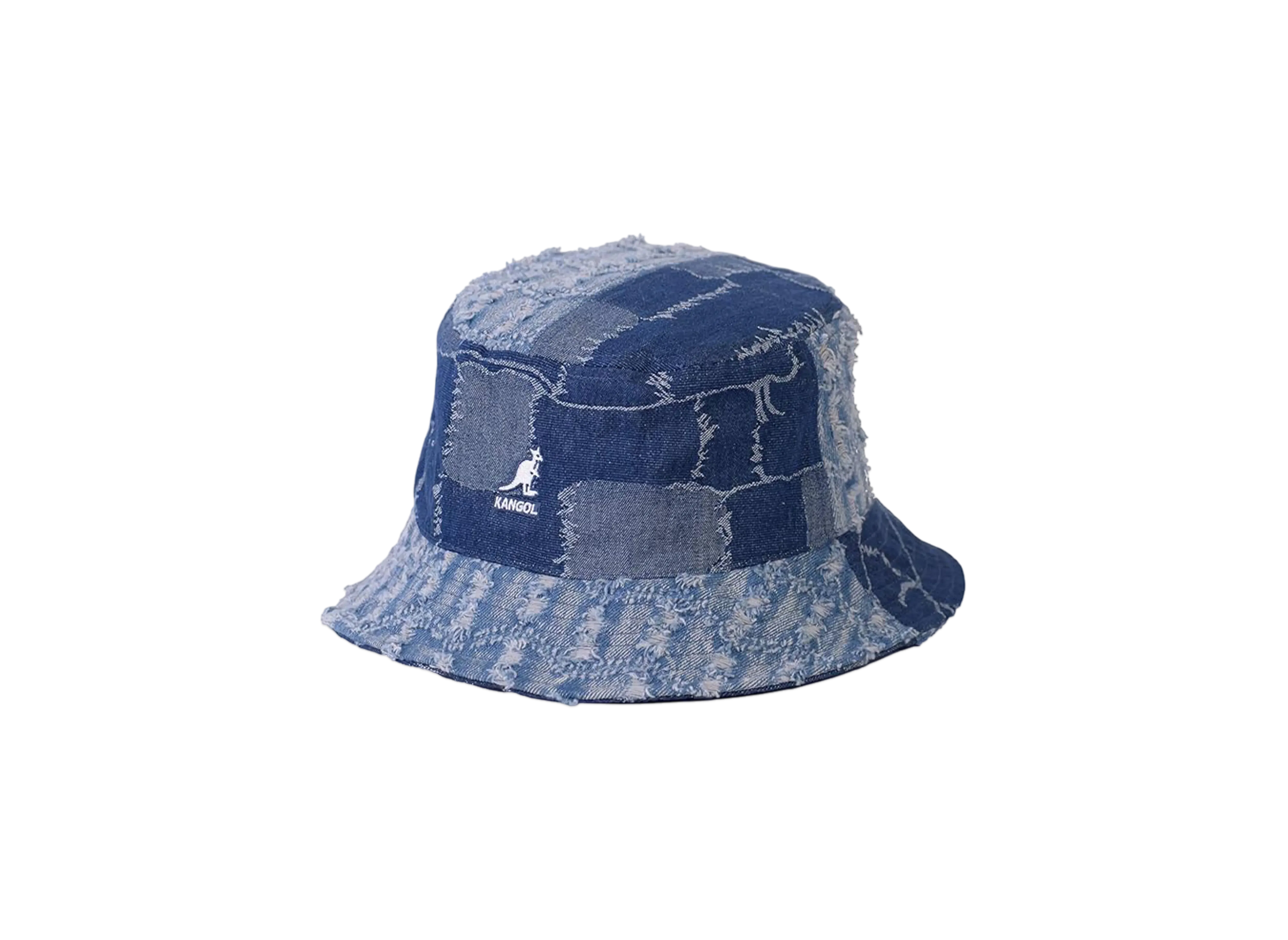 Kangol Hat Denim Mashup Bucket Medium "M-Blue"
