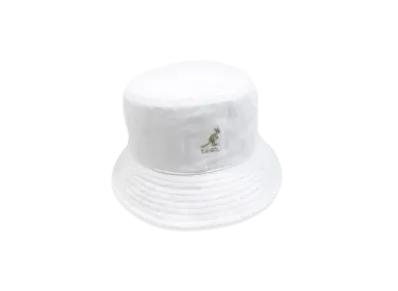 Kangol K HT Kangol Washed Bucket Hat "White/Gold"