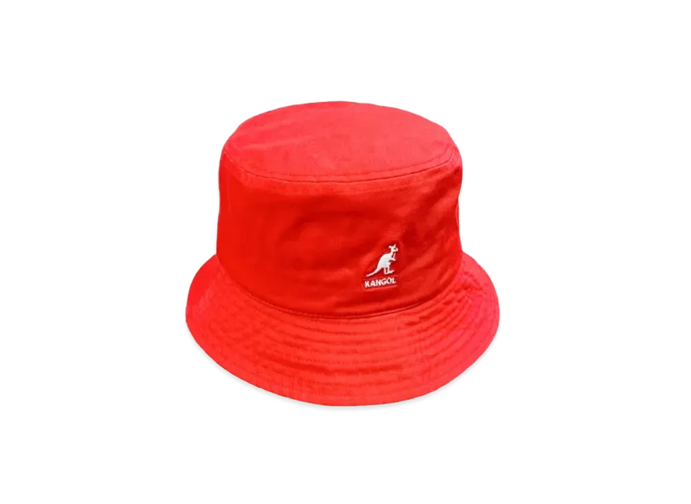 Kangol K HT Kangol Washed Bucket Hat "Cherry Glow"