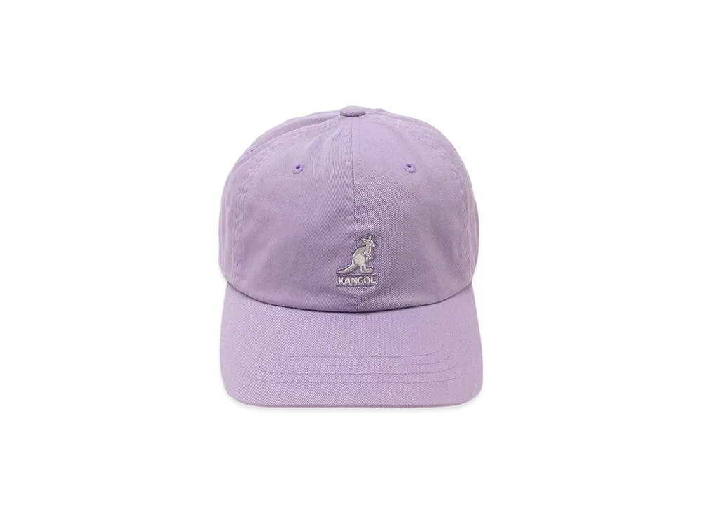 Kangol Washed Baseball Low Cap "Purple"