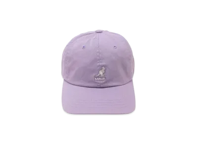 Kangol Washed Baseball Low Cap "Purple"