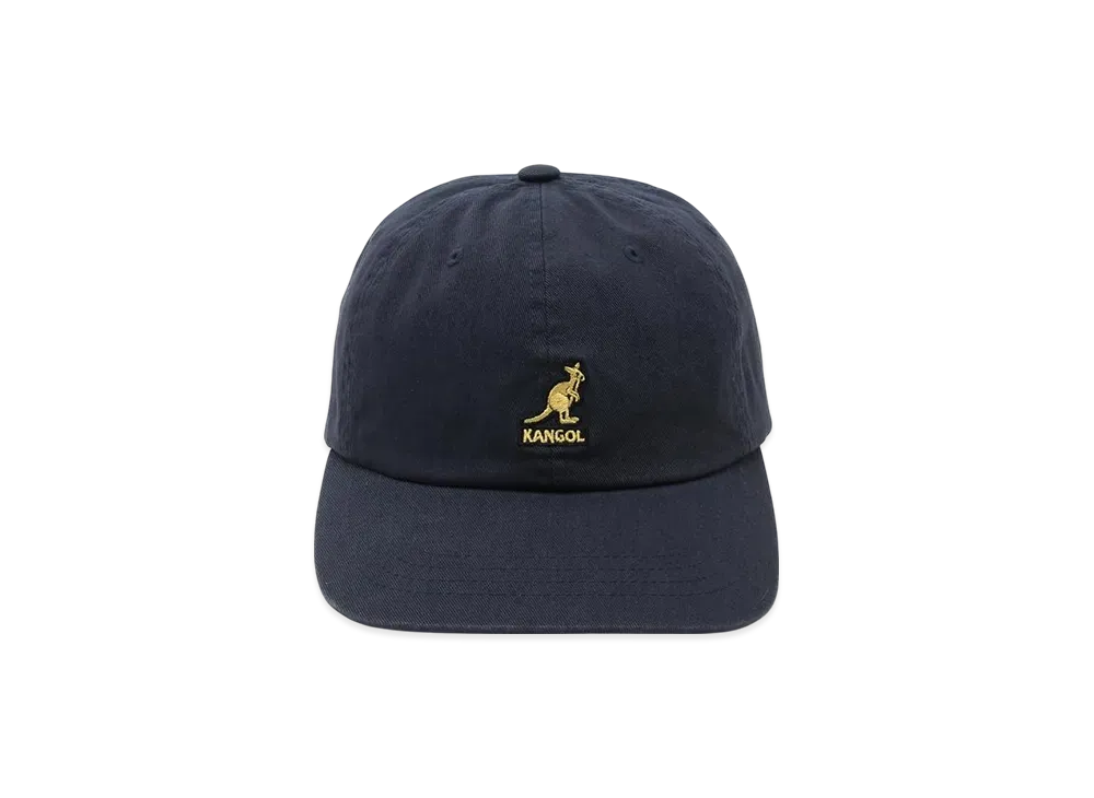 Kangol Washed Baseball Low Cap "Navy"