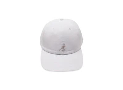 Kangol Washed Baseball Low Cap "White"
