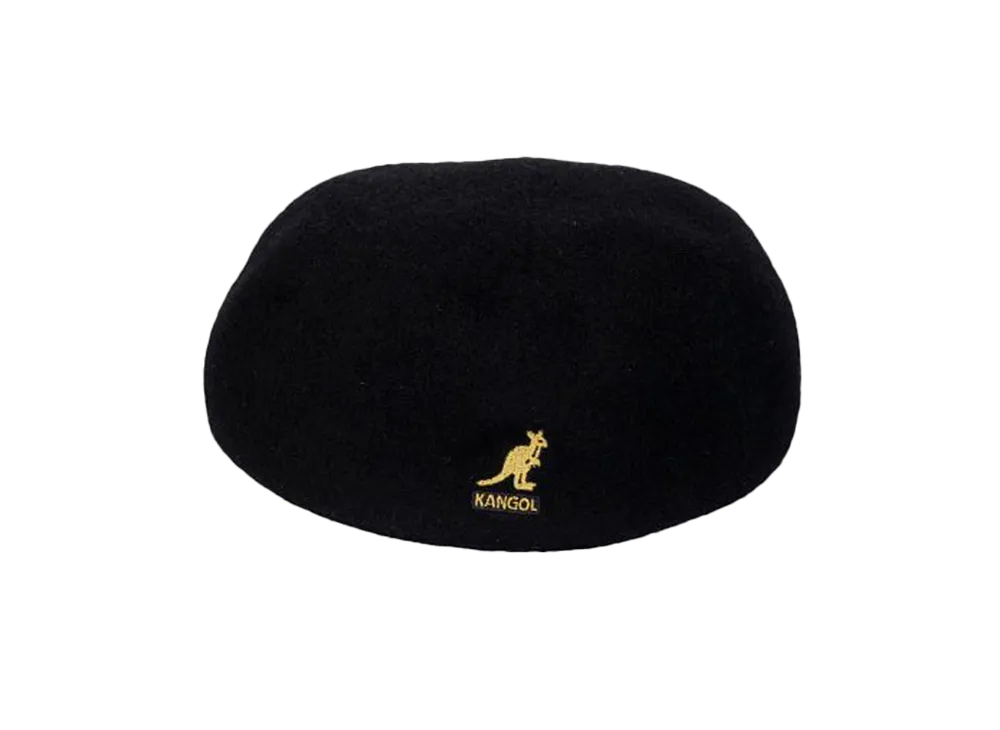Kangol Tropic 504 Ventair Beret "Black/Gold"