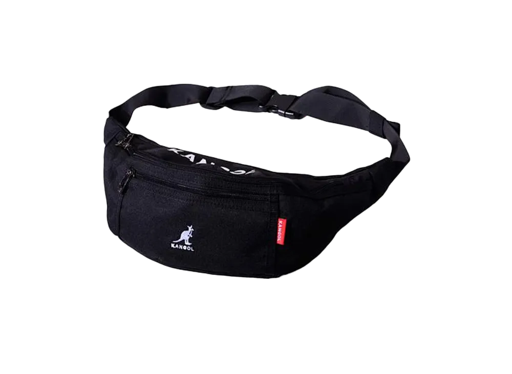 Kangol Body Bags For Men "Black/ White"