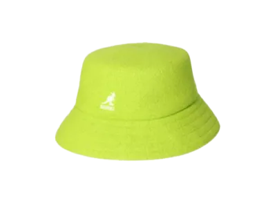 Kangol Wool Lahinch Bucket Hat "Bio Lime"