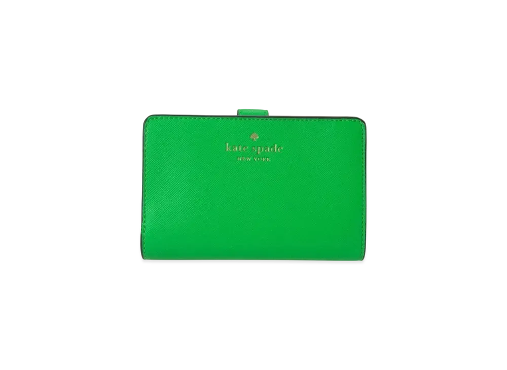 ケイトスペード スカイラー 2つ折り財布 "フレッシュグリーン" KG676 300 TUH