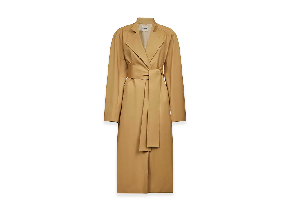 KHAITE Women's Lagden Coat "Beige"