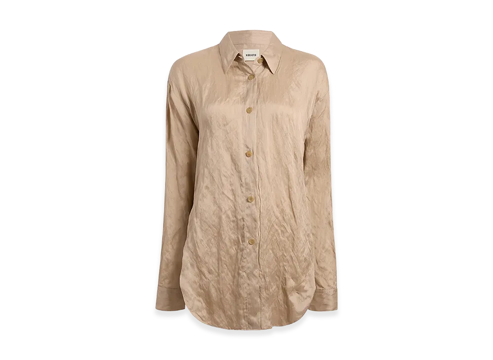 KHAITE Women's Shirts "Beige"