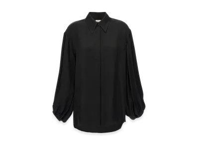 KHAITE Women's 'Bam' Shirt "Black"