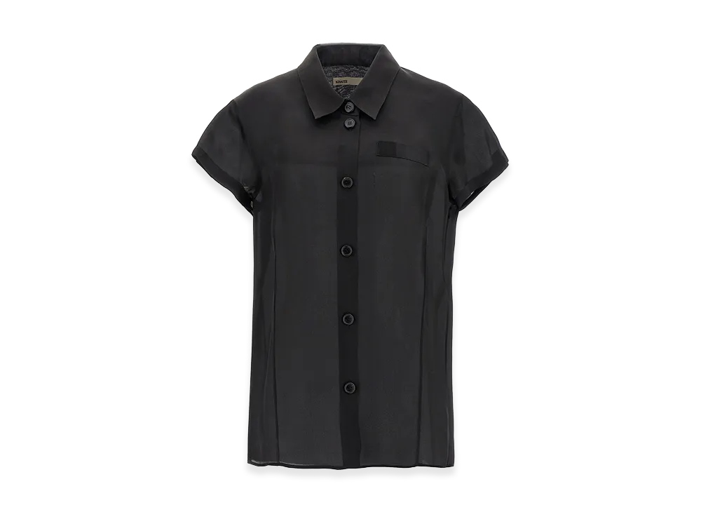 KHAITE Women's 'Keefe' Shirt "Black"