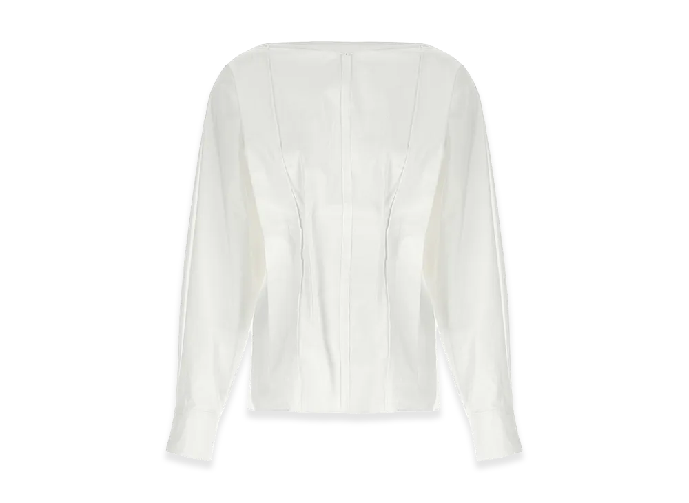 KHAITE Women's 'Wenley' Blouse "White"