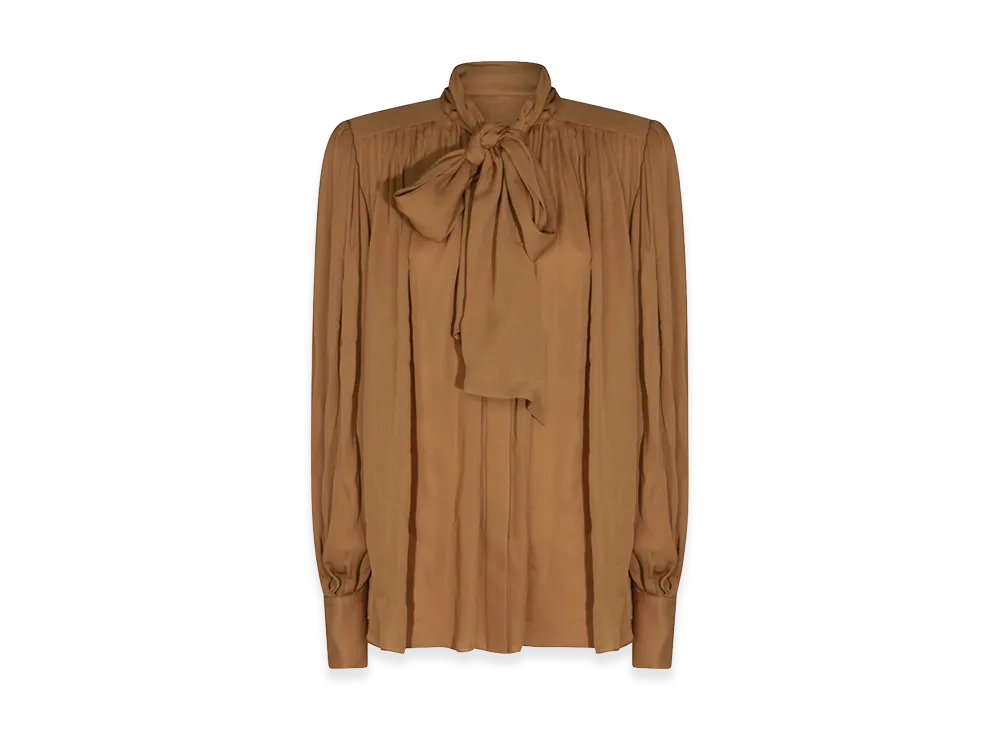 KHAITE Women's Shirts "Brown"