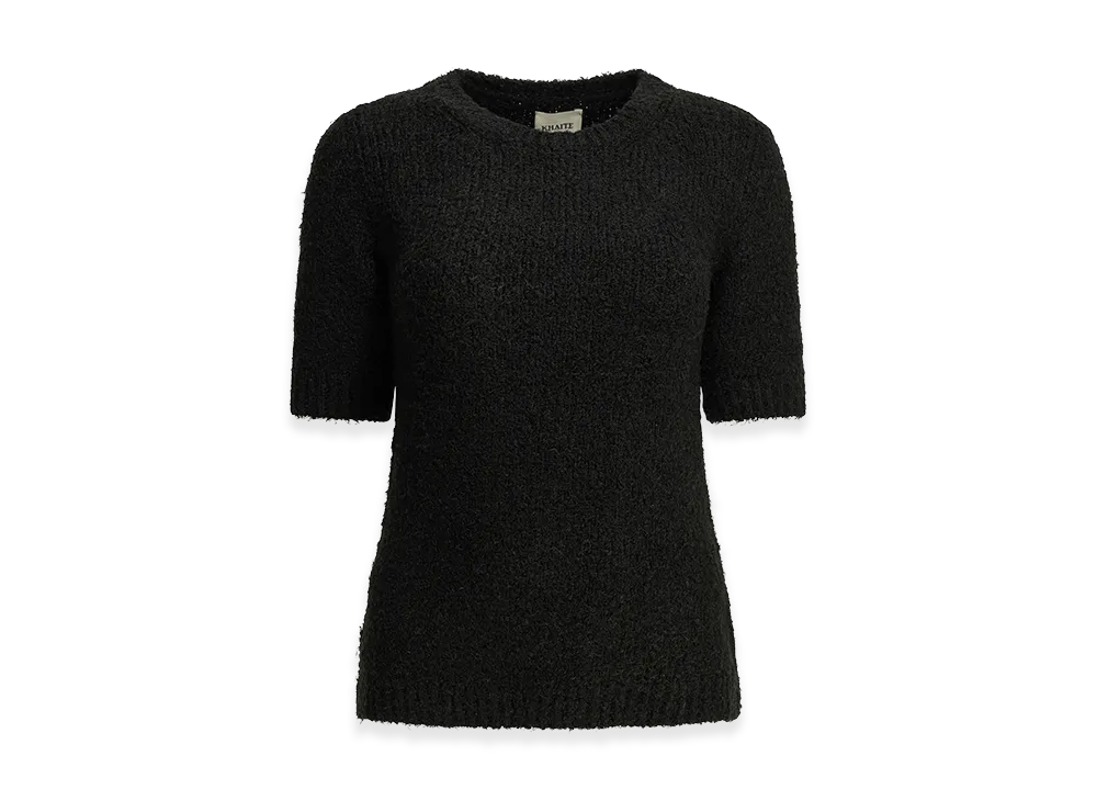 KHAITE Women's "Cam" Crew-Neck Sweater "Black"
