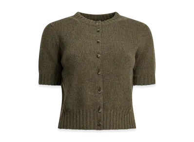 KHAITE Women's "Nora" Cardigan "Green"
