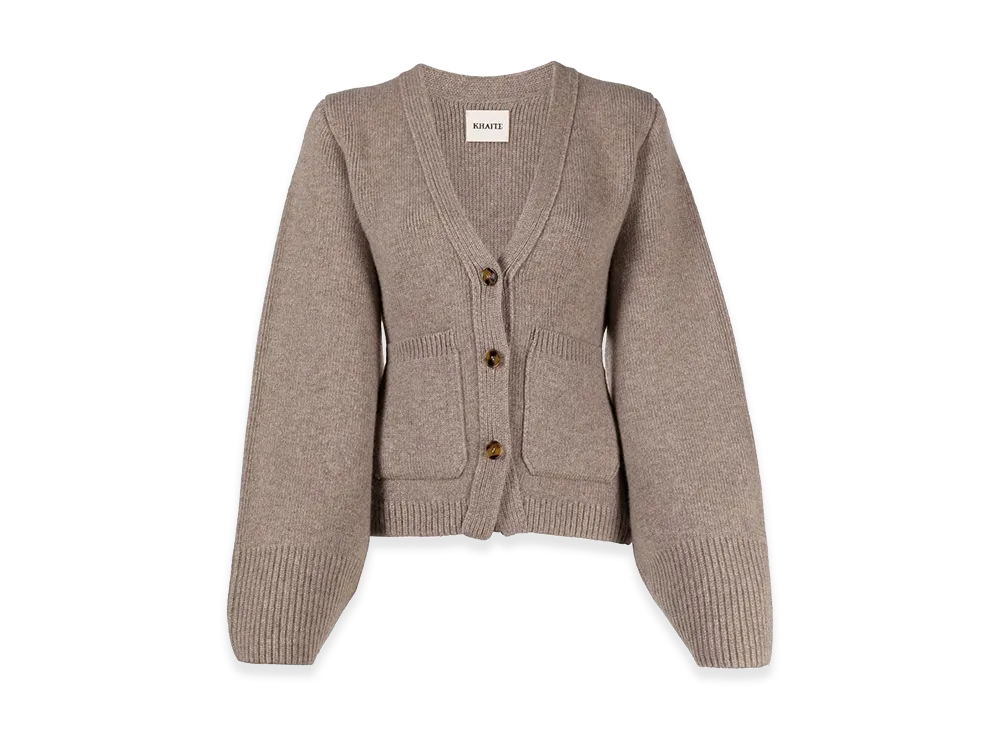 KHAITE Women's 'Scarlet' Cardigan "Brown"
