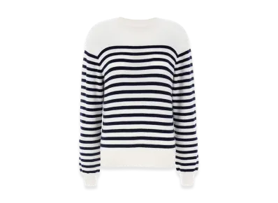 KHAITE Women's 'Viola' Sweater "Black/White"
