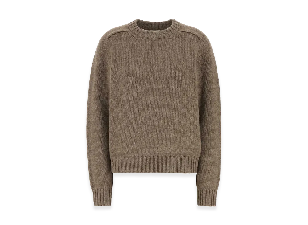 KHAITE Women's Cashmere Mae Sweater "Brown/Mud"
