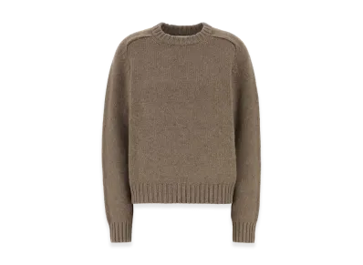 KHAITE Women's Cashmere Mae Sweater "Brown/Mud"