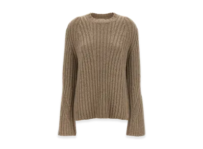 KHAITE Women's The Calvin Sweater "Sepia"