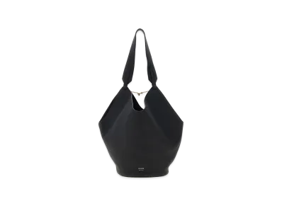 KHAITE Women's 'Lotus Small' Shopping Bag "Black"