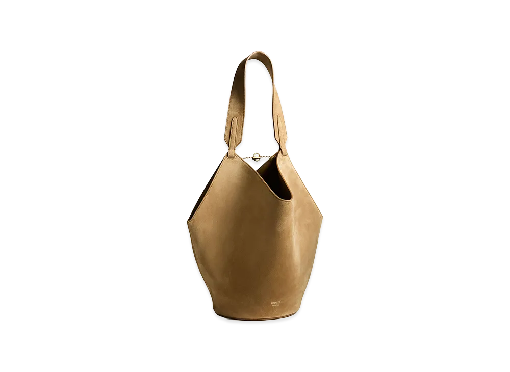 KHAITE Women's Small Lotus Bag "Beige"