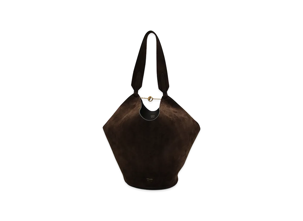 KHAITE Women's "Lotus" Shoulder Bag "Brown"