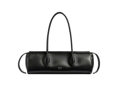 KHAITE Women's Leather Donna Shoulder Bag "Black"