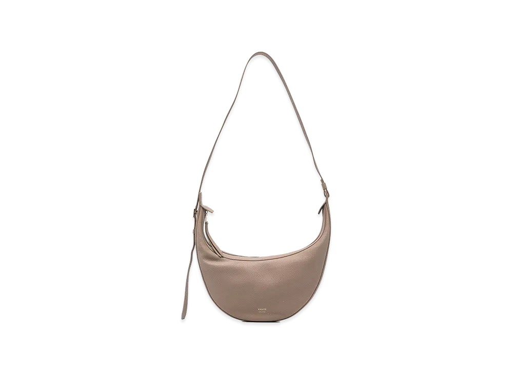 KHAITE Women's Augustina Small Leather Crossbody Bag "Light Brown"
