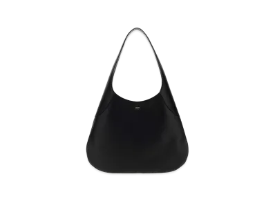 KHAITE Women's Leather Joan Shopping Bag "Black"