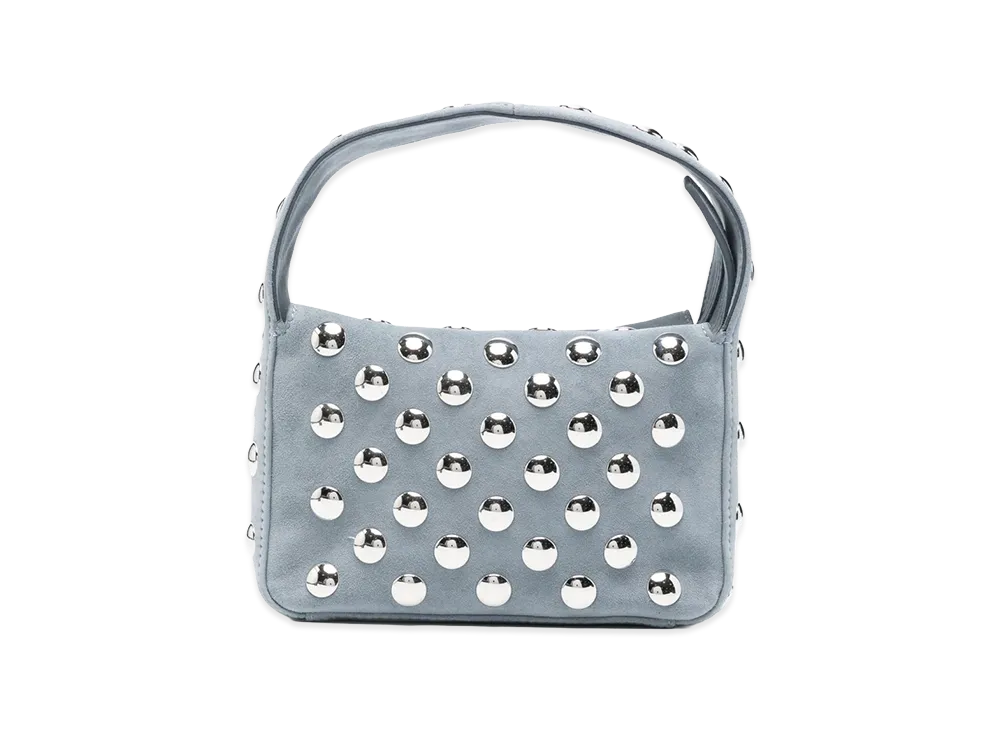 KHAITE Women's Elena Small Leather Hobo Bag "Gray"